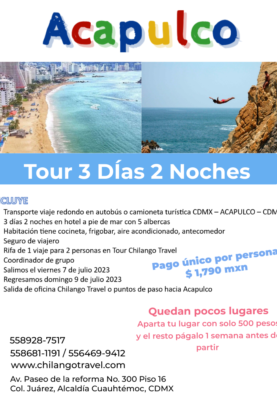 Tour Acapulco 3 Días 2 noches