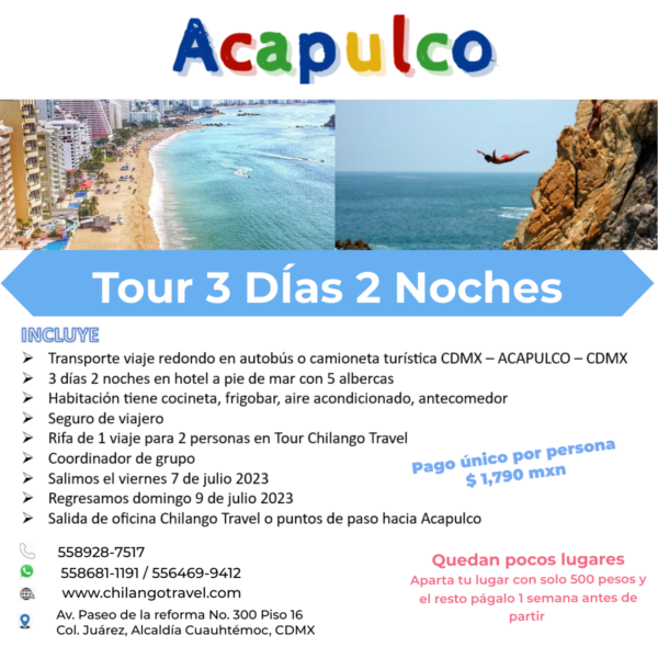 Tour Acapulco 3 Días 2 noches - Image 2