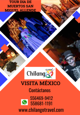 Tour día de muertos San Miguel de Allende - 3 días