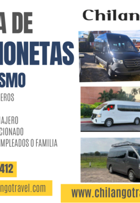 Renta de camioneta de turismo CDMX