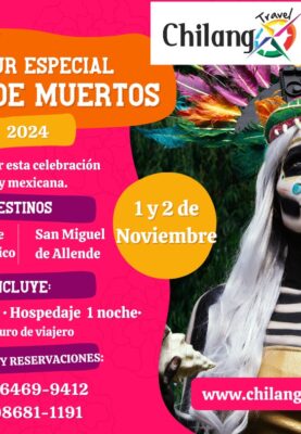 San Miguel de Allende desde CDMX Dia de muertos 2024